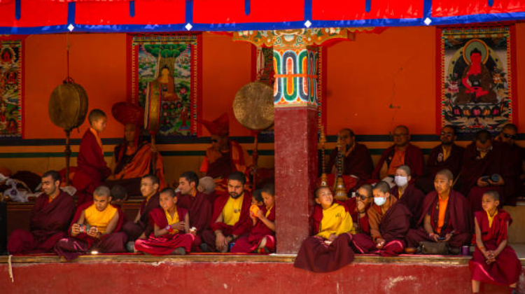 Takthok Gompa, Takthok Monastery, Takthok Monastery of Ladakh, Takthok Monastery Ladakh