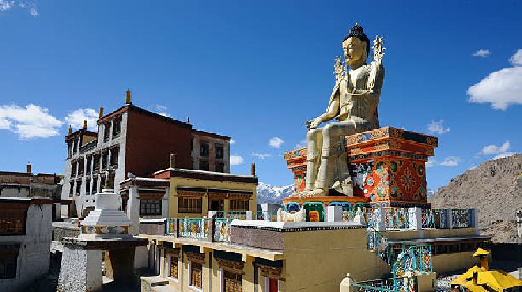 Takthok Gompa, Takthok Monastery, Takthok Monastery of Ladakh, Takthok Monastery Ladakh