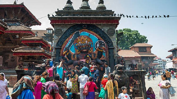 A panoramic view of the Varanasi temples, showcasing the intricate architecture of the Kashi Ancient Temples and their historical significance as ancient temples in India.