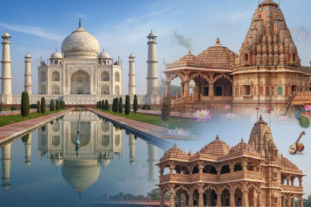4 Days Agra Mathura Vrindavan Tour Package highlights