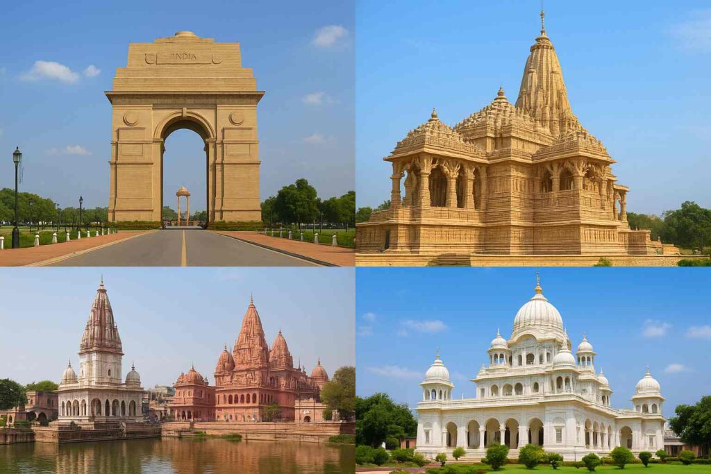 Itinerario del paquete de tour de 2 días en Mathura Vrindavan﻿ Día 1: Delhi a Mathura y recorrido﻿ Salida temprano desde Delhi en vehículo privado.﻿ Visita a Shri Krishna Janmabhoomi, Templo Dwarkadheesh y Vishram Ghat.﻿ Cena local y noche en Mathura o Vrindavan.﻿ Día 2: Templos de Vrindavan y regreso a Delhi﻿ Visitas a Banke Bihari, ISKCON, Radha Raman y Prem Mandir.﻿ Regreso a Delhi por la tarde, finalizando el viaje.﻿